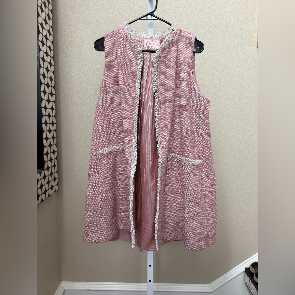 Buru tweed vest size XS/S
